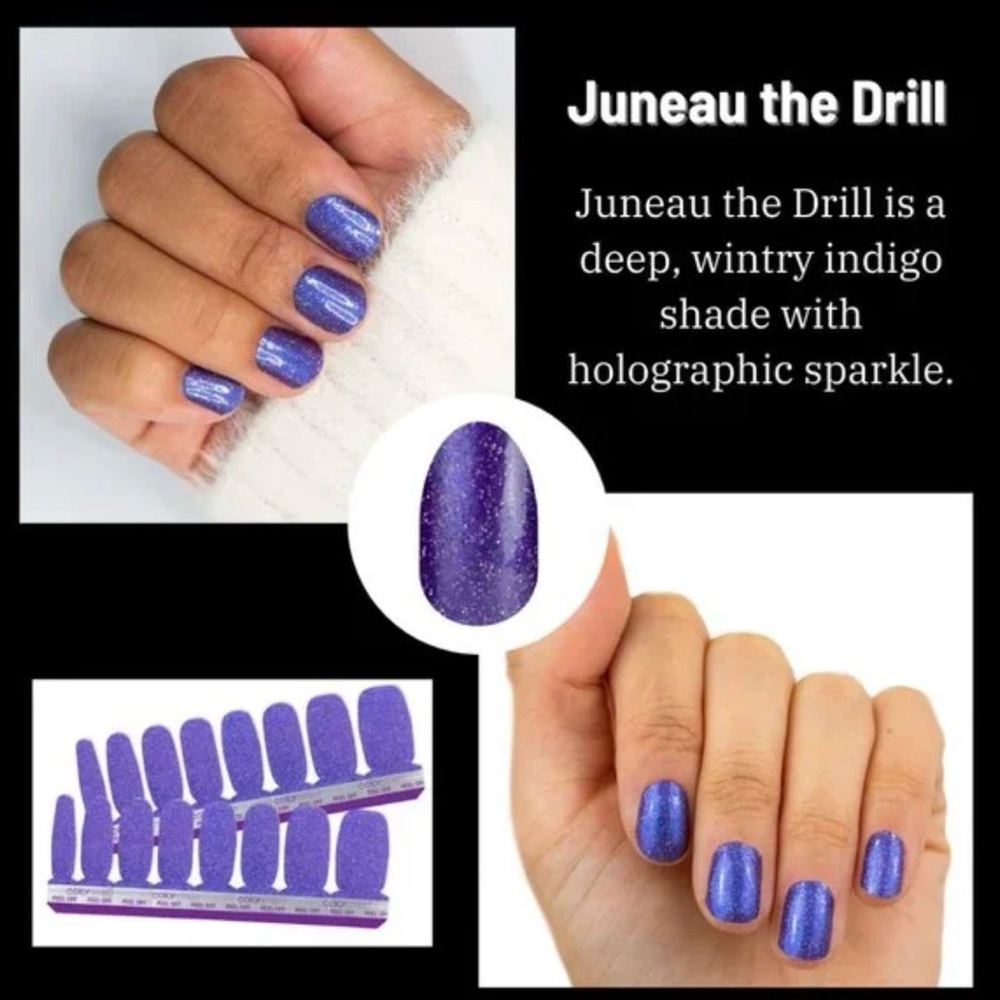 Juneau The Drill: Color Street Nail Polish Strips